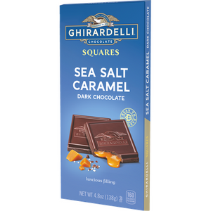 Ghirardelli Dark Chocolate Sea Salt Caramel 10/4.8 oz [UNFI #2849479 ] [ebt]