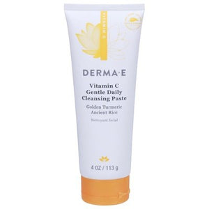 Derma E Cleansing Paste Gentle Daily Vitamin C 1/4 OZ [UNFI #2491660] T