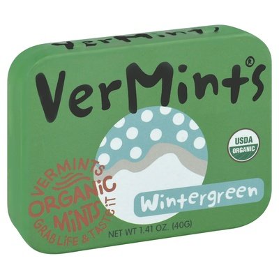 Vermints Mints Organic Wintergreen 6/1.41 OZ [UNFI #0445940] [ebt] T