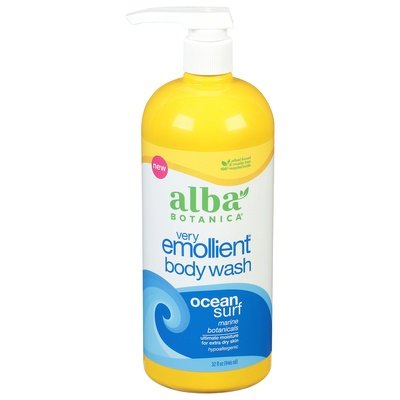 Alba Botanica Body Wash Ocean Surf Very Emollient 1/32 OZ [UNFI #2739639] T