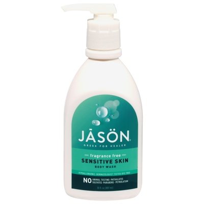 Jason Natural Products Body Wash Sensitive Skin Fragrance Free 1/30 OZ [UNFI #2739449] T