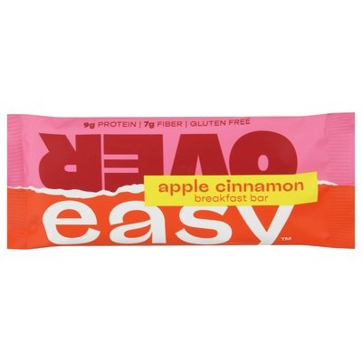 Over Easy Breakfast Bar Apple Cinnamon 12/1.8 OZ [UNFI #2653871] [ebt]