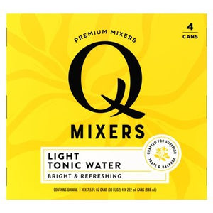 Q Drinks Tonic Water Light 6/4/7.5OZ [UNFI #2344315] [ebt] T