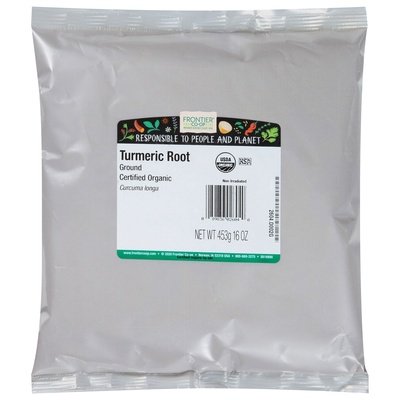 Frontier Nat Prod Co-Op Turmeric Root Ground 1 Lb [UNFI #0448639] [ebt]