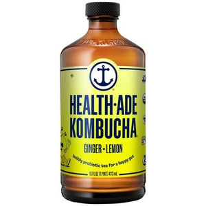 Health-Ade Kombucha Ginger/Lemon 12/16 OZ [UNFI #1984129] [ebt] T