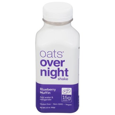 Oats Over Night Shake Blueberry Muffin 5/2.2 OZ [UNFI #2657211] [ebt]