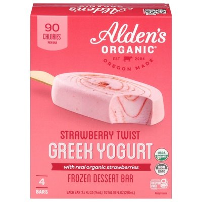 Aldens Organic Strawberry Twist 12/10 OZ [UNFI  #3033479]
