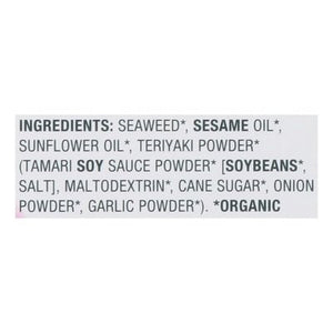 Gimme Seaweed Snack Teriyaki Roasted Grab & Go 6/.7 OZ [UNFI #2870327] [ebt]