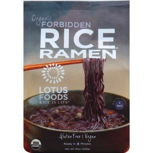 Lotus Foods Rice Ramen Organic Forbidden 6/10 OZ [UNFI #1281559] [ebt]