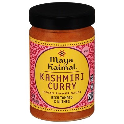Maya Kaimal Indian Simmer Sauce Kashmiri Curry Mild 6/12.5 OZ [UNFI #0604504] [ebt]