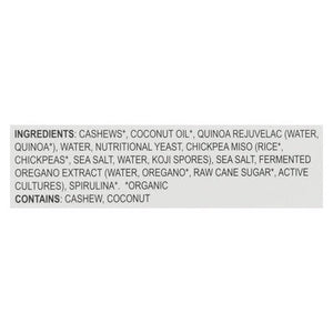 Nuts For Cheese Fermented Cashew Product Organic & Dairy-Free Super Blue 6/4.23 OZ [UNFI #2724037] [ebt]