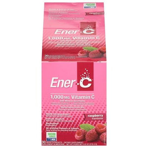Ener-C Multivitamin Drink Mix Vitamin C 1000 Mg Raspberry 1/30 PKT [UNFI #1275213] T