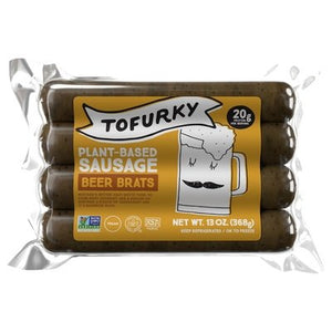 Tofurky Sausage Beer Brats Plant-Based 5/14 OZ [UNFI #3040060] [ebt]
