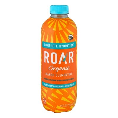 Roar Organic Vitamin Enhanced Beverage Organic Mango Clementine 12/18 OZ [UNFI #2297737] [ebt] T