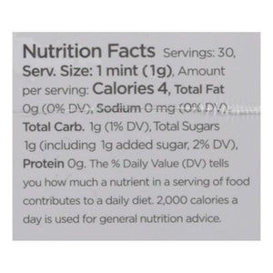 Simply Gum Mints Peppermint 6/30 CT [UNFI #2138204] [ebt] T