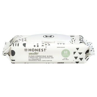 The Honest Co Wipes Clean Conscious 60 CT [UNFI #2924546] T