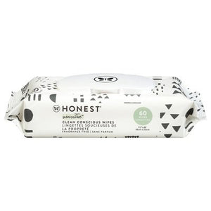 The Honest Co Wipes Clean Conscious 60 CT [UNFI #2924546] T