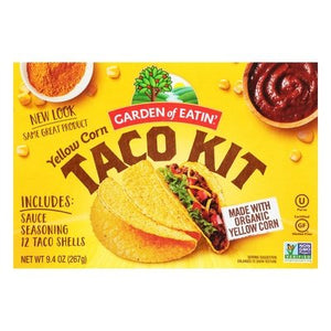 Garden Of Eatin Yellow Corn Taco Kit 12/9.4 OZ [UNFI #563213] [ebt]