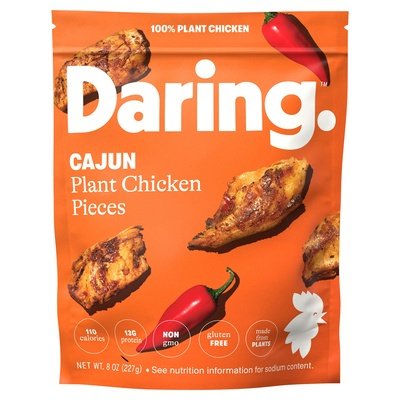 Daring Plant Chicken Pieces Cajun 6/8 OZ [UNFI  #2742328]