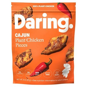 Daring Plant Chicken Pieces Cajun 6/8 OZ [UNFI  #2742328]