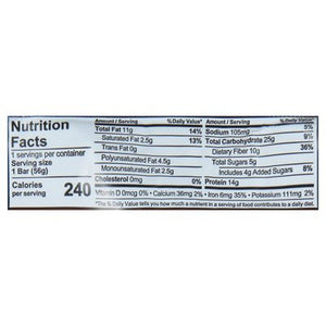 Aloha Protein Bars Organic Chocolate Chip Cookie Dough 12/1.98OZ [UNFI #2538015] [ebt]