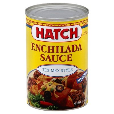 Hatch Chile Enchilada Sauce Tex-Mex Style Medium 12/15 OZ [UNFI #568212] [ebt]