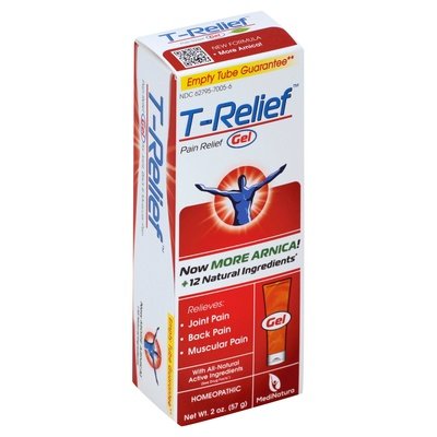 T-Relief-Medinatura Pain Relief Gel 2 OZ [UNFI #2991578] T