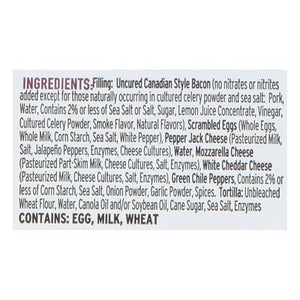 Reds All Natural Canadian Bacon Egg & Cheese 12/5 OZ [UNFI  #1560127]