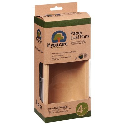 If You Care Loaf Pans Paper 6/4 CT [UNFI #1117134] T