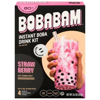 Bobabam Strawberry 12/9.2 OZ [UNFI  #2955441]