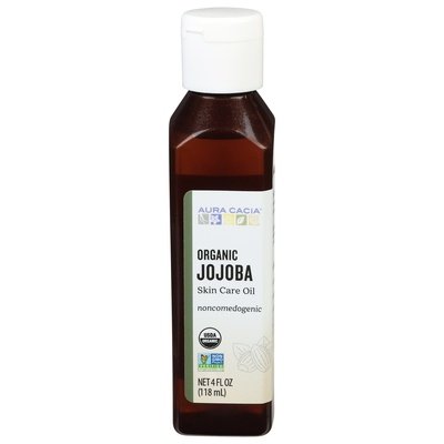 Aura Cacia Skin Care Oil Organic Jojoba 1/4 OZ [UNFI #318758] T