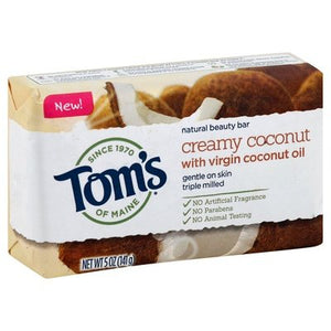 Toms Of Maine Beauty Bar Natural Creamy Coconut 6/5 OZ [UNFI #2033793] T