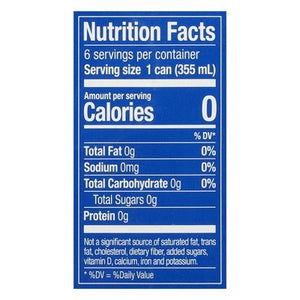 Zevia Soda Zero Sugar Vanilla Cola 4/6/12 OZ [UNFI #2980621] [ebt] T