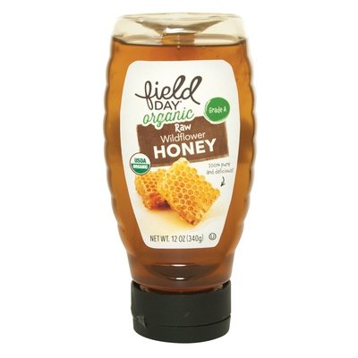 Field Day Raw Wildflower Honey Sqz Bottle 12/12 OZ [UNFI #1804939] [ebt] T