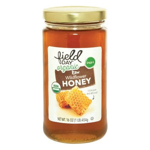 Field Day Raw Wildflower Honey 12/16 OZ [UNFI #1805001] [ebt] T