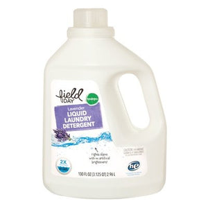 Field Day Laundry Detergent Lavender 4/100 OZ [UNFI #1824382] T