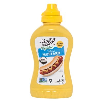 Field Day Yellow Mustard 12/8 OZ [UNFI #2107225] [ebt]