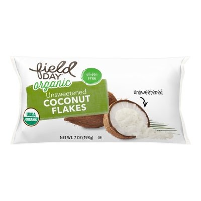 Field Day Flakes Coconut Unsweetened 12/7 OZ [UNFI #2580157] [ebt]