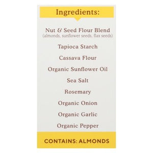 Simple Mills Crackers Almond Flour Rosemary & Sea Salt Family Size 6/7 OZ [UNFI #2776326] [ebt]