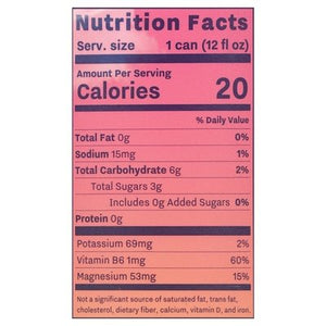 Recess Sparkling Water Mood Raspberry Lemon 12/12 OZ [UNFI #2917276] [ebt] T