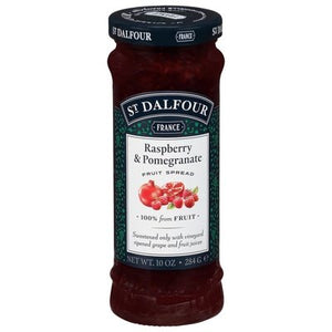 St Dalfour Fruit Spread Raspberry & Pomegranate 6/10 OZ [UNFI #259929] [ebt]