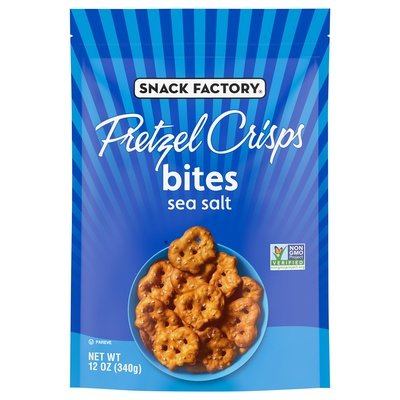 Pretzel Crisps Pretzel Crisps Sea Salt Bites 12/12 OZ [UNFI #2881274] [ebt]