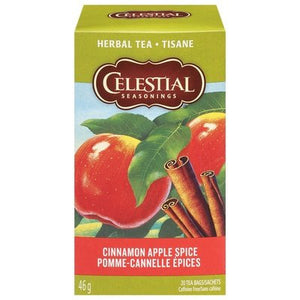 Celestial Seasonings Herbal Tea Caffeine Free Cinnamon Apple Spice Tea Bags 6/20 BAG [UNFI #629709] [ebt]