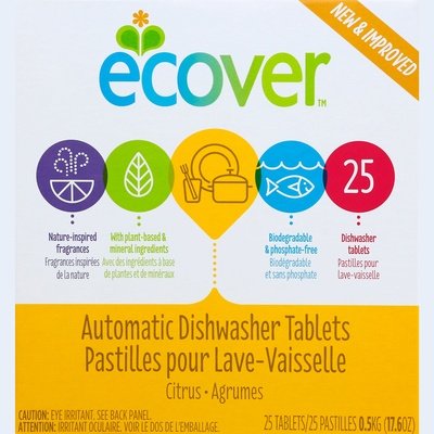 Ecover Automatic Dishwasher Tablets Citrus 12/17.6OZ [UNFI #1022235] T