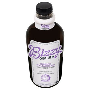 Bizzy Coffee Cold Brew Organic Italian Roast Unsweetened 6/48 OZ [UNFI #2812469] [ebt] T