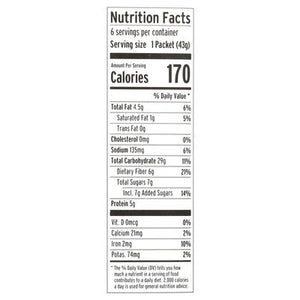 Purely Elizabeth Superfood Oatmeal Dark Chocolate Chunk 6/9.12 OZ [UNFI #2835148] [ebt]