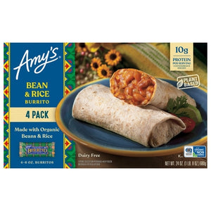 Amys Bean & Rice Burrito 6/24 OZ [UNFI  #2984524]