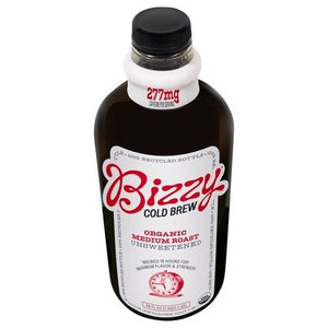 Bizzy Coffee Cold Brew Organic Medium Roast Unsweetened 6/48 OZ [UNFI #2516565] [ebt] T