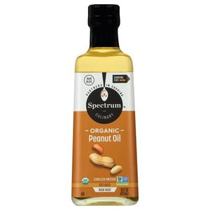 Spectrum Naturals Organic Peanut Oil 12/16 OZ [UNFI #516088] [ebt]