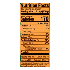 Jacks Quality Garbanzo Beans Organic Low Sodium 8/13.4 OZ [UNFI #1993294] [ebt]